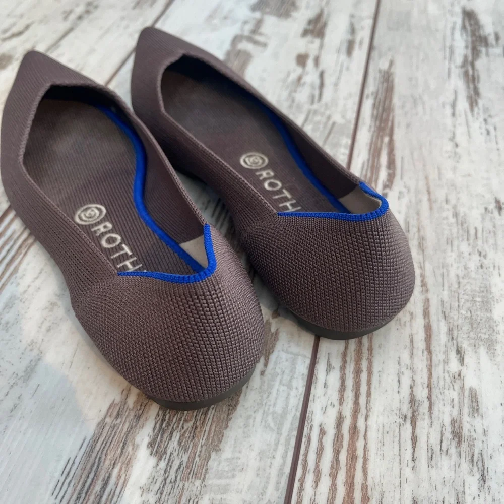 Rothy’s The Point Retired Mink Flats - Size 8.5 - Picture 8 of 14